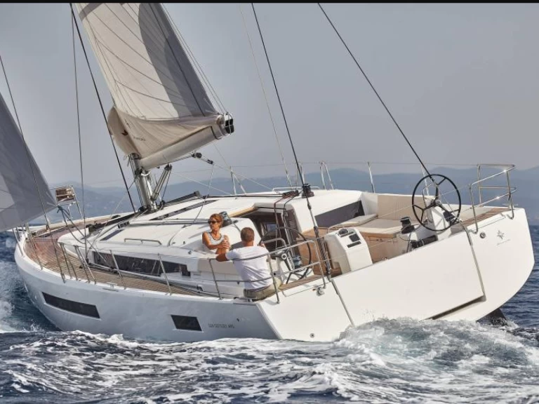 Jeanneau Sun Odyssey 490 charter bareboat or captained in  La Trinité-sur-Mer