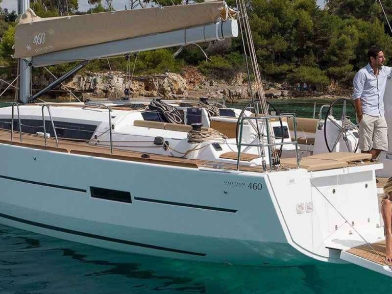 Bareboat Rental Sailboat Dufour with a boat licence