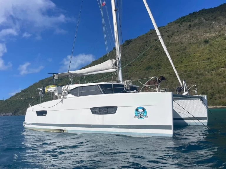 Fountaine Pajot Lucia 40 charter bareboat or captained in  Ribishi