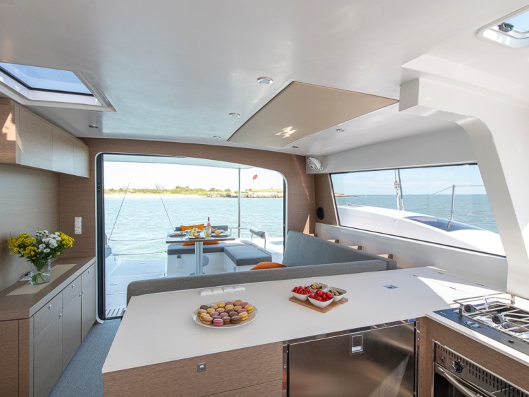 Bareboat Rental Catamaran Neel with a boat licence