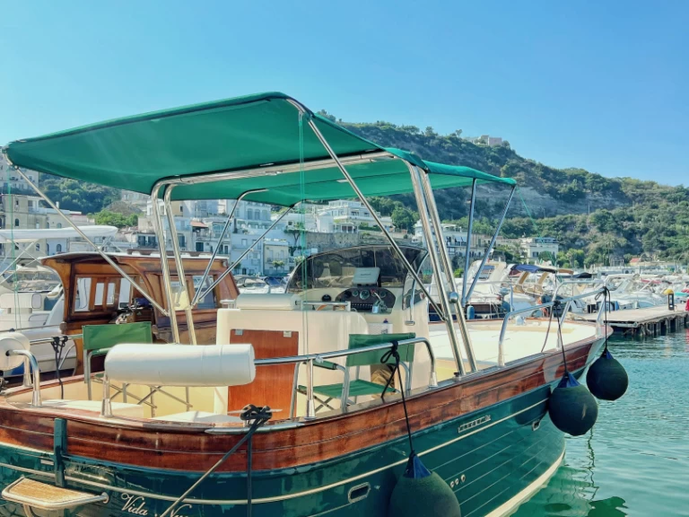 Nautica tirrenia Viveur 750 charter bareboat or captained in  Naples