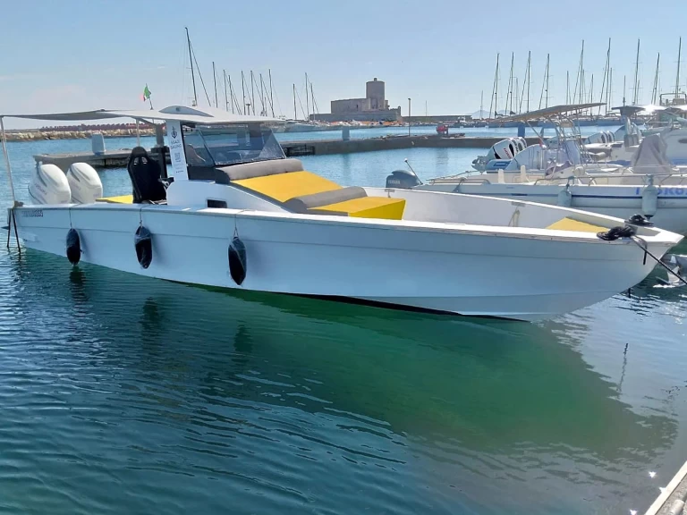 Motorboat rental with or without captain  Trapani