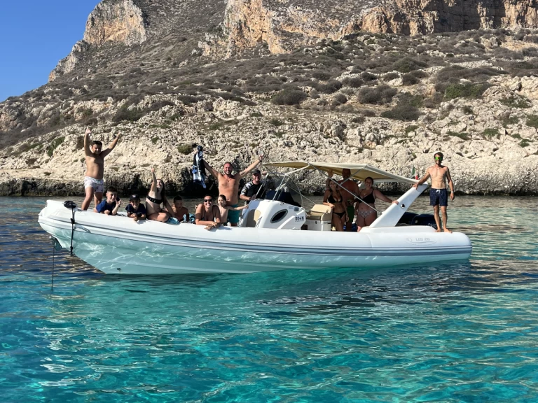 Nautica Led Led Gs 28 charter bareboat or captained in  Porto turistico Marsala