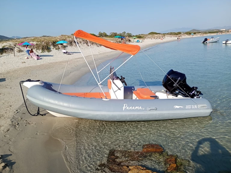 Bareboat Rental RIB JUST SLIK with a boat licence