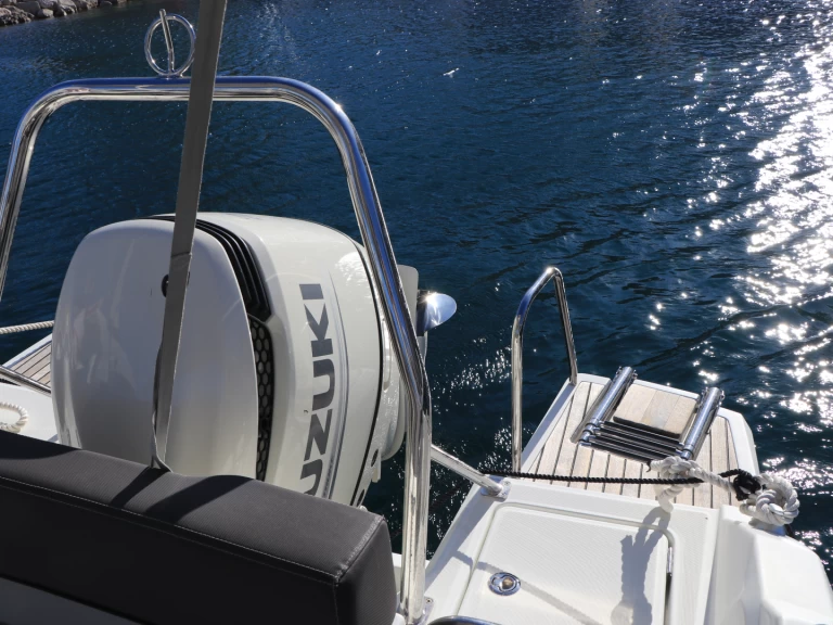 Jeanneau Cap Camarat 7.5 WA Serie 2 charter bareboat or captained in  Monaco-Ville