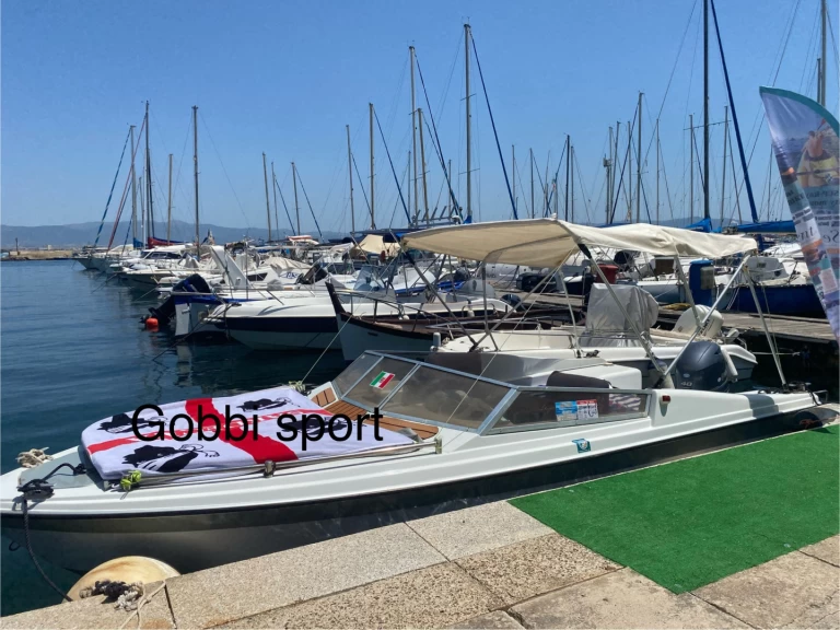 Motorboat rental with or without captain Gobbi Cagliari
