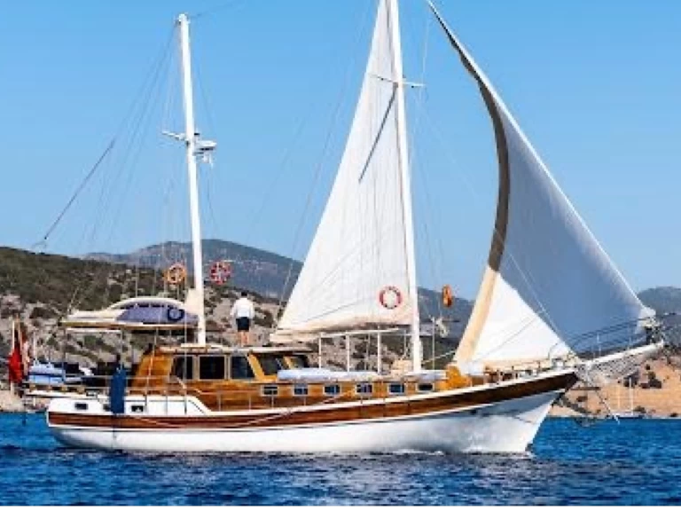 Sailboat rental in Bodrum harbour - Custom Gulet-Motor Sailor Custom