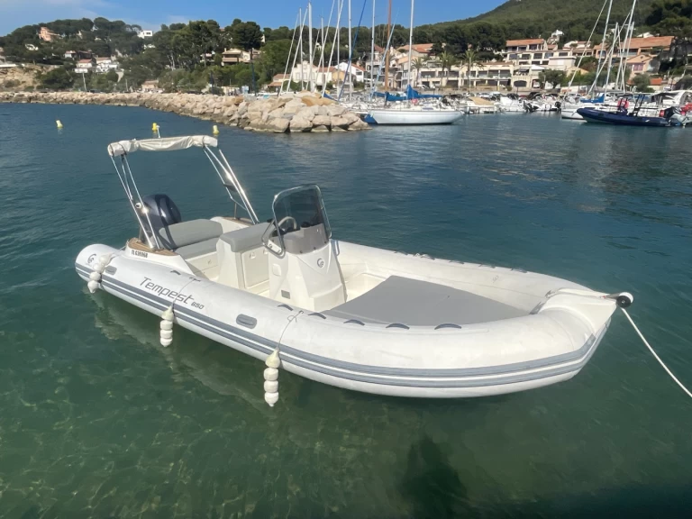 RIB rental in La Madrague - Capelli Tempest 650