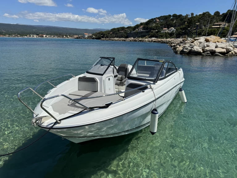 Jeanneau Cap Camarat 6.5 BR charter bareboat or captained in  La Madrague