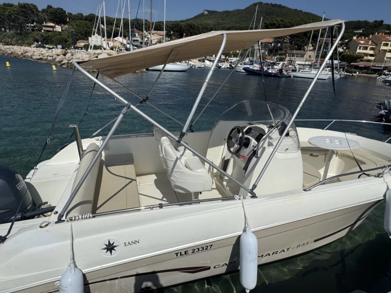 Jeanneau Cap Camarat 635 charter bareboat or captained in  La Madrague
