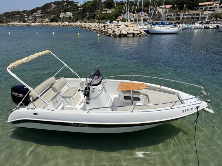 Boat rental Aquaboat 550 in La Madrague on Samboat