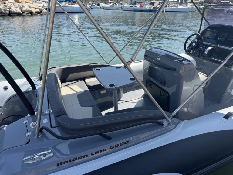 Yacht charter La Madrague cheap Golden Line G650LF