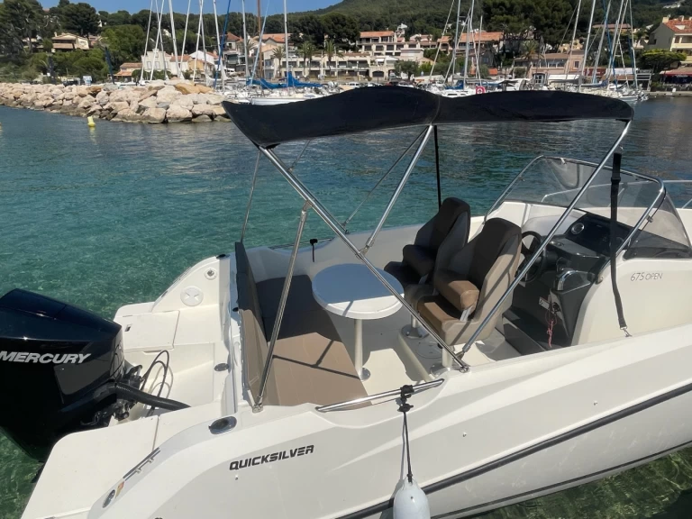 Boat rental Quicksilver Activ 675 Open in La Madrague on Samboat