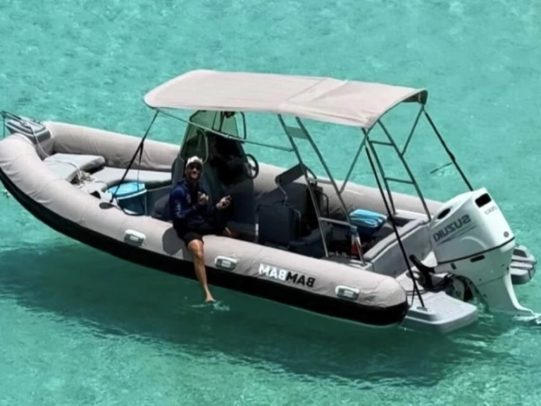 RIB rental in Saint Martin - 3D Tender Lux 655