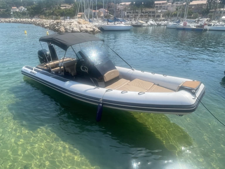 RIB rental with or without captain Brig La Madrague
