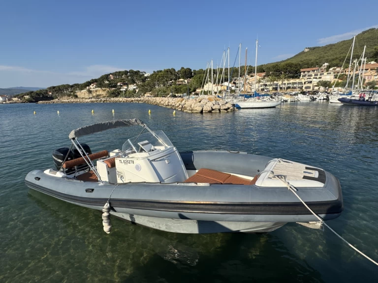 Bareboat Rental RIB Sea-Hawk with a boat licence