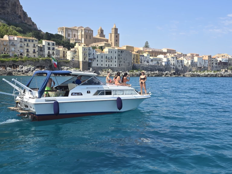 Windy Windy 27 CC charter bareboat or captained in  Porto di Cefalù