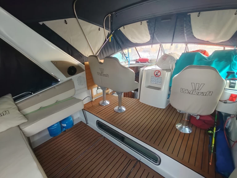 Motorboat rental with or without captain Wellcraft Italy