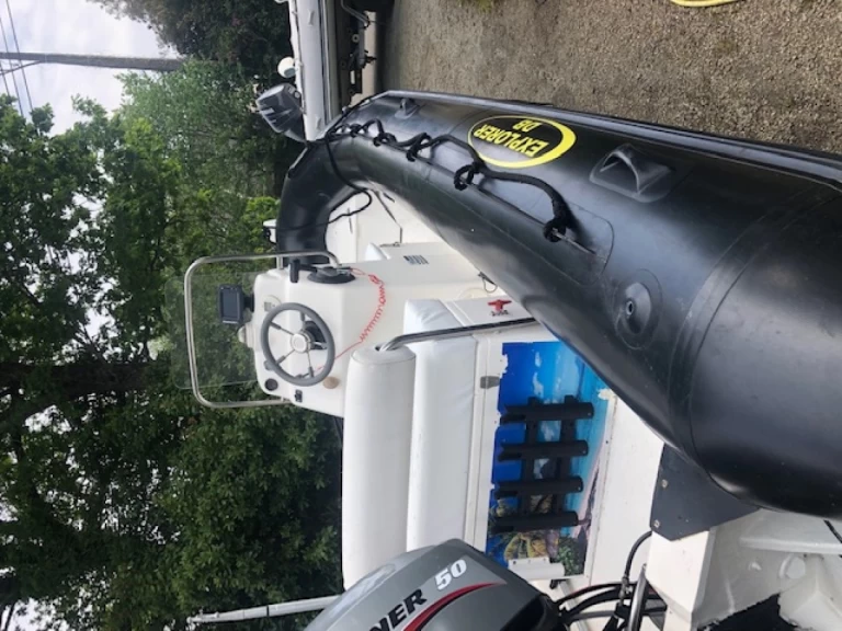 Bareboat Rental RIB Bombard with a boat licence