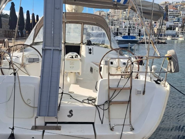 Bénéteau Cyclades 50.5 charter bareboat or captained in  Lávrio