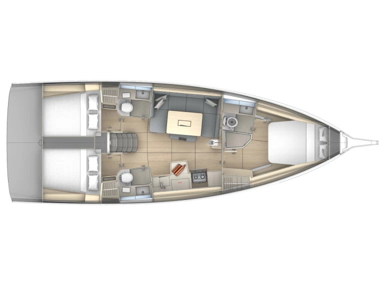 Sailboat for rent Pálairos at the best price