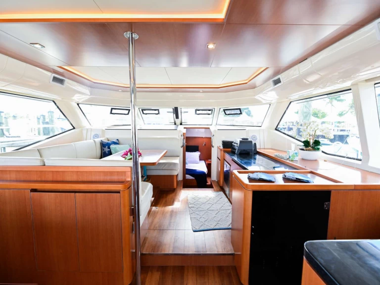 Aquila Beach Boomer I charter bareboat or captained in  Bahamas