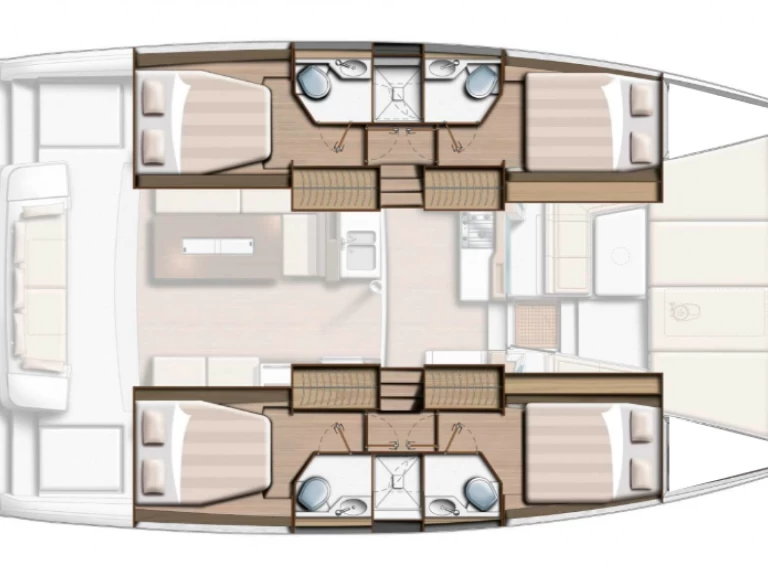 Catamaran rental in Parham Town - Bali Catamarans Bali 4.2