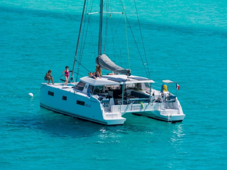 Bareboat Rental Catamaran Nautitech with a boat licence
