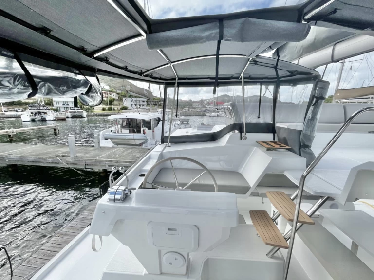Fountaine Pajot Elba 45 charter bareboat or captained in  Parham Town