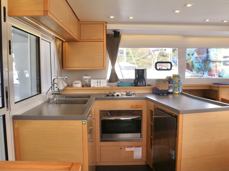 Bareboat Rental Catamaran Lagoon with a boat licence