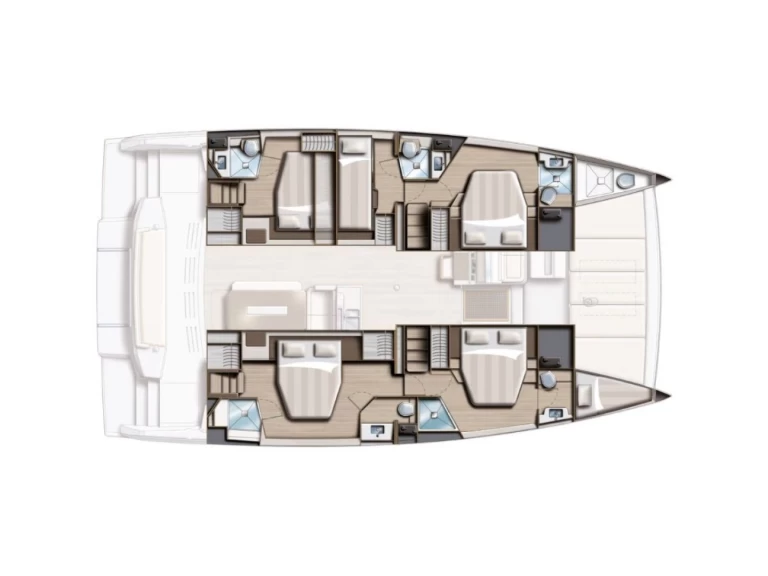 Catamaran rental with or without captain Bali Catamarans Lávrio