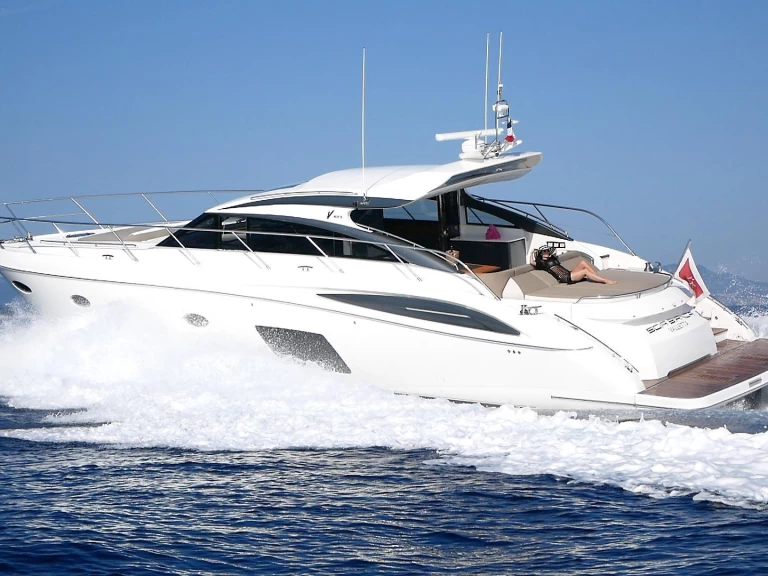 Yacht charter Juan-les-Pins cheap Princess V62S