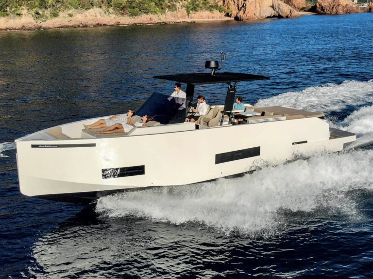De Antonio D42 charter bareboat or captained in  Cannes