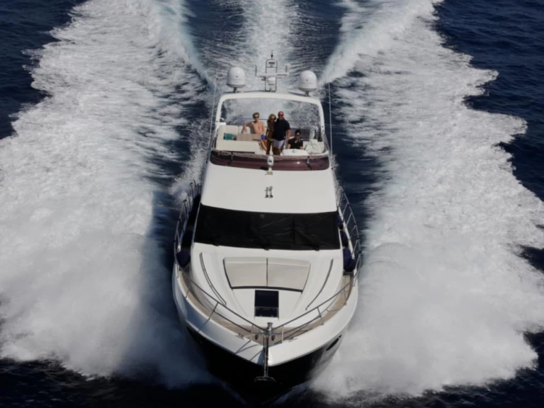 Princess Princess 64 Fly charter bareboat or captained in  Beaulieu-sur-Mer