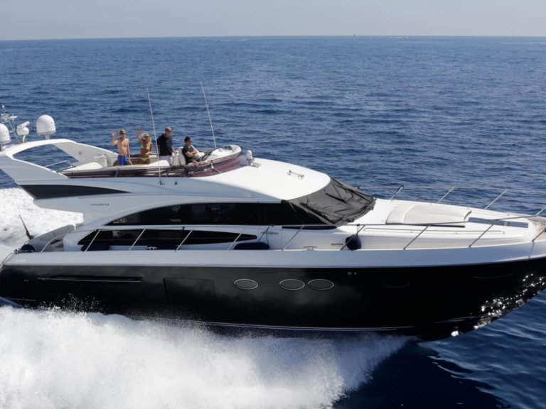 Luxury Yacht rental with or without captain Princess Beaulieu-sur-Mer