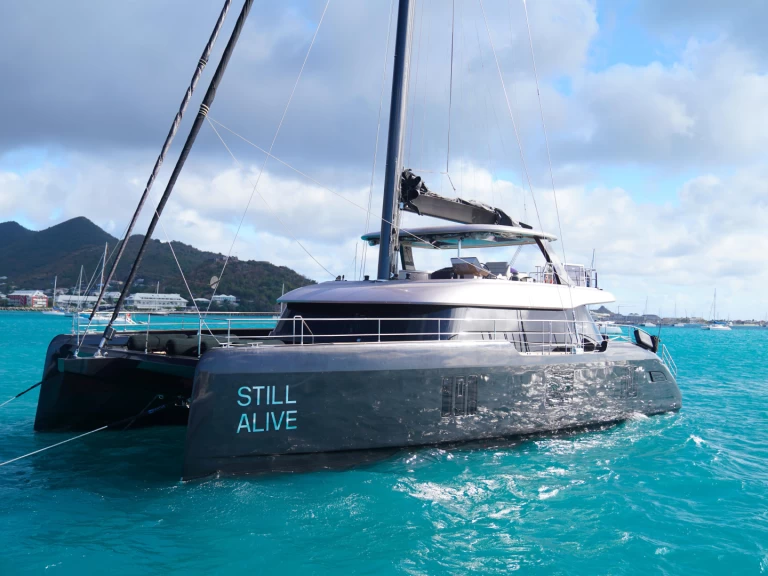 Bareboat Rental Catamaran Sunreef with a boat licence
