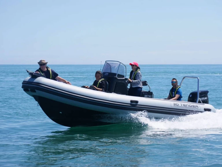 3D Tender DREAM 6.55 charter bareboat or captained in  Saint-Quay-Portrieux