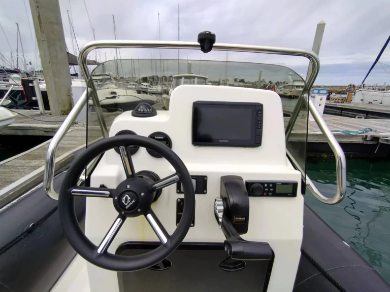 Bareboat Rental RIB Zodiac with a boat licence