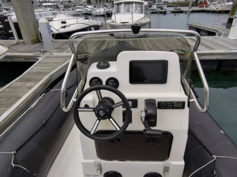 Zodiac Pro 550 Open charter bareboat or captained in  Saint-Quay-Portrieux