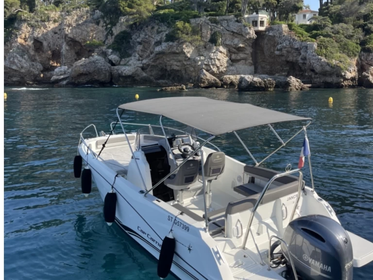 Motorboat rental with or without captain Jeanneau Antibes