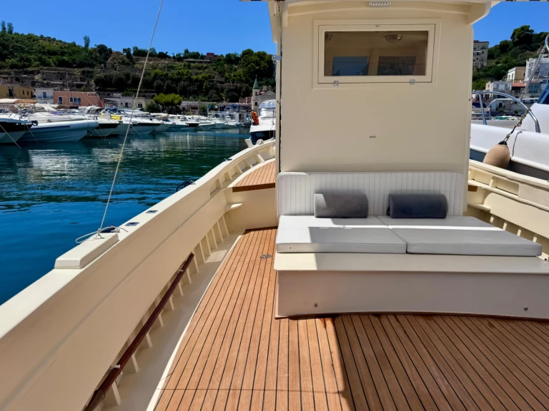 F.lli Mileo Gozzo charter bareboat or captained in  Baiae