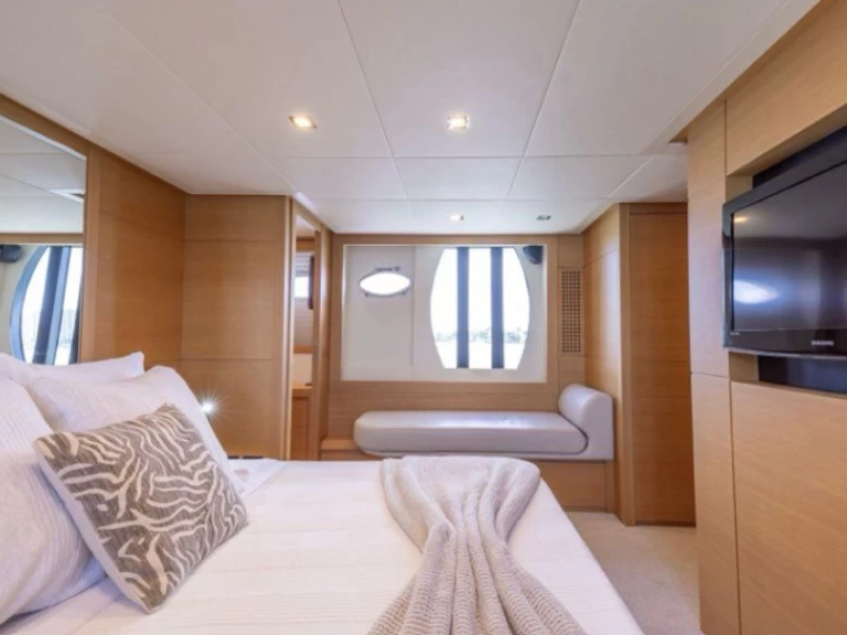 Bareboat Rental Luxury Yacht Pershing with a boat licence