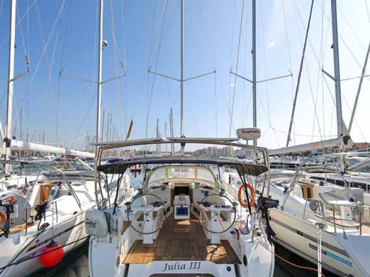 Bareboat Rental Sailboat Bavaria with a boat licence