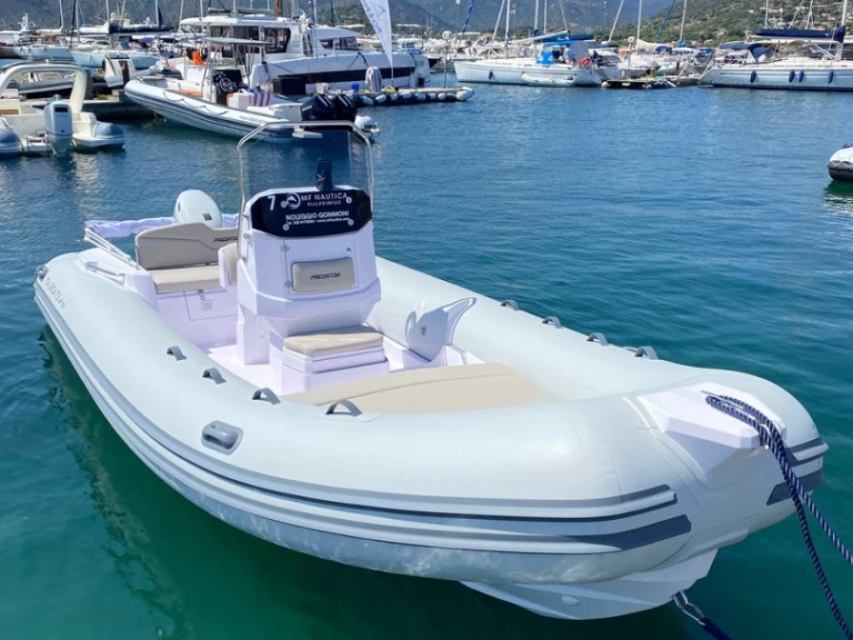 RIB rental in Villasimius - Italboats Predator 599 AS