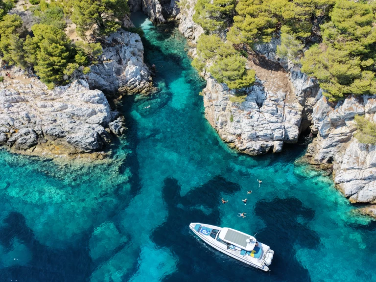 Motorboat for rent Skiathos at the best price
