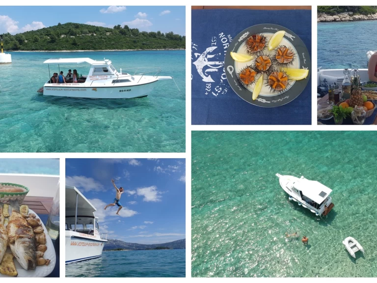 Motorboat rental in Lumbarda - Jeanneau Lamparo