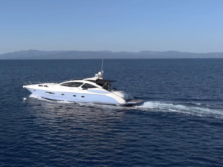 Azimut Atlantis 55 charter bareboat or captained in  Palioúri