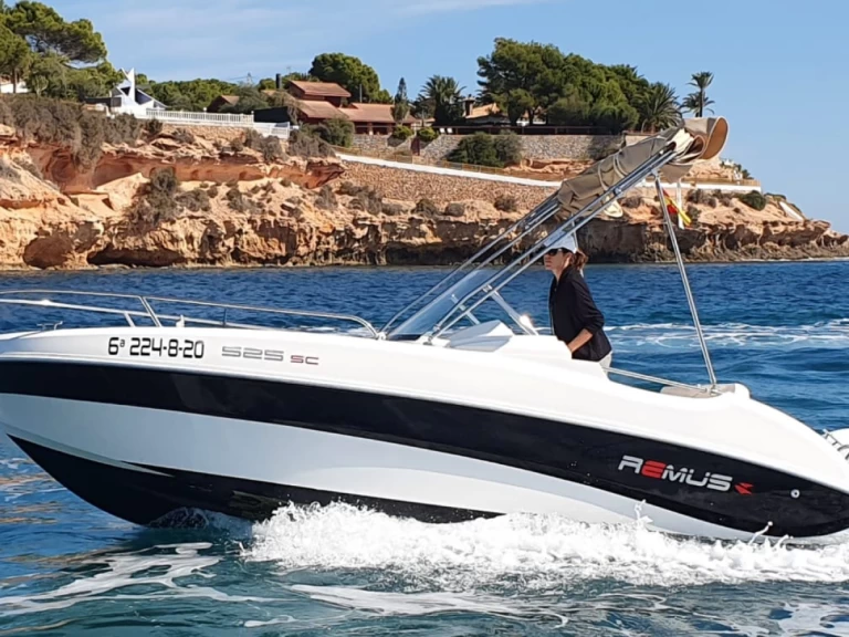 Motorboat rental with or without captain Remus Torrevieja