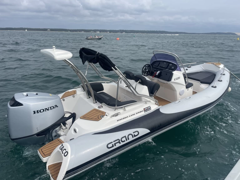 Grand Boats Golden Line G580LF in Cap Ferret on SamBoat