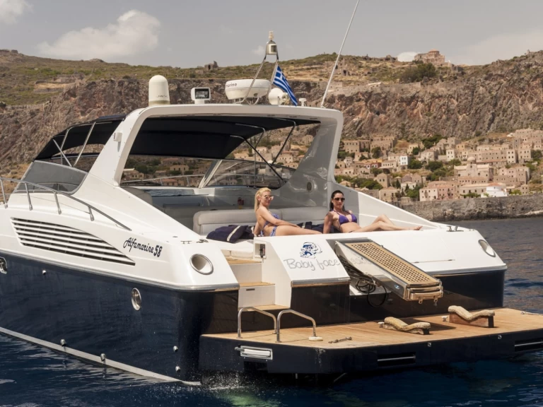 Alfamarine 58 charter bareboat or captained in  Chania